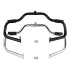 Mustache Highway Engine Guard Bar Chrome/Black for Harley Touring (2009-2024)