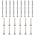 Set of 18 Intake & 12 Exhaust Valves Kit for Audi A4 A6 Quattro VW Passat V6