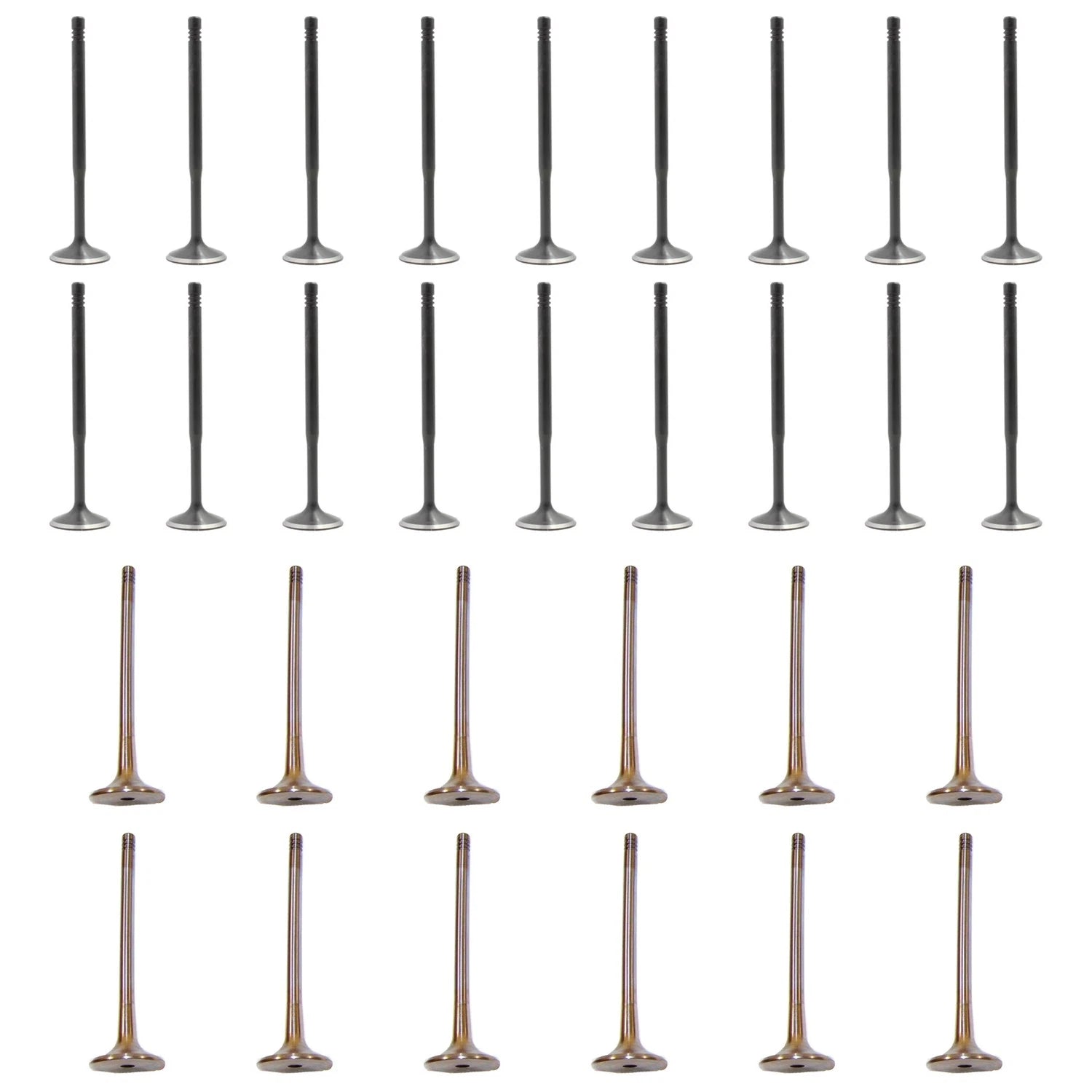 Set of 18 Intake & 12 Exhaust Valves Kit for Audi A4 A6 Quattro VW Passat V6