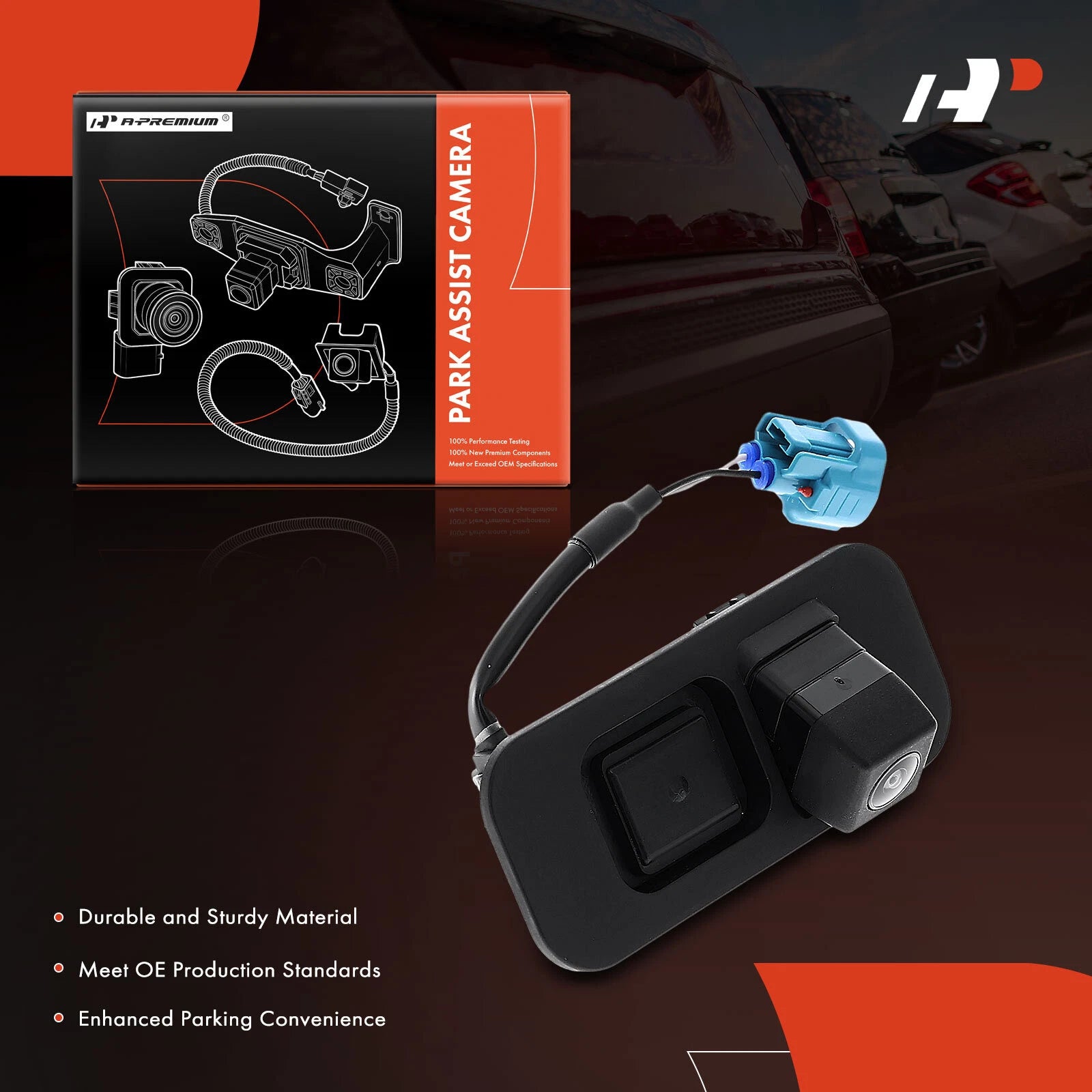 Back Up Park Assist Camera for Toyota Corolla (2014-2016 Sedan)