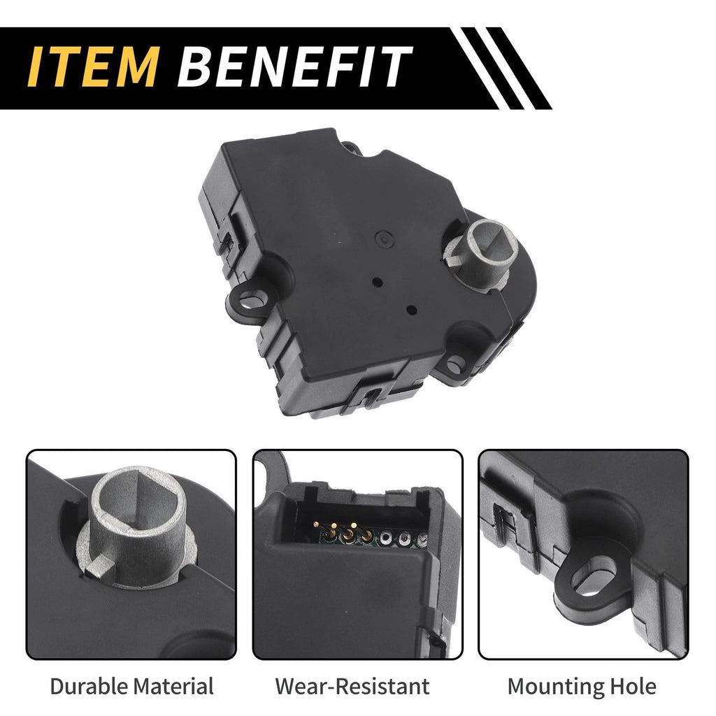 HVAC Air Door Actuator Heater Blend for Buick Rainier (2004–2007) No. 604120/89018678