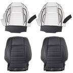 Front Black Leather Seat Cover for Ford Mustang GT (2010–2014)