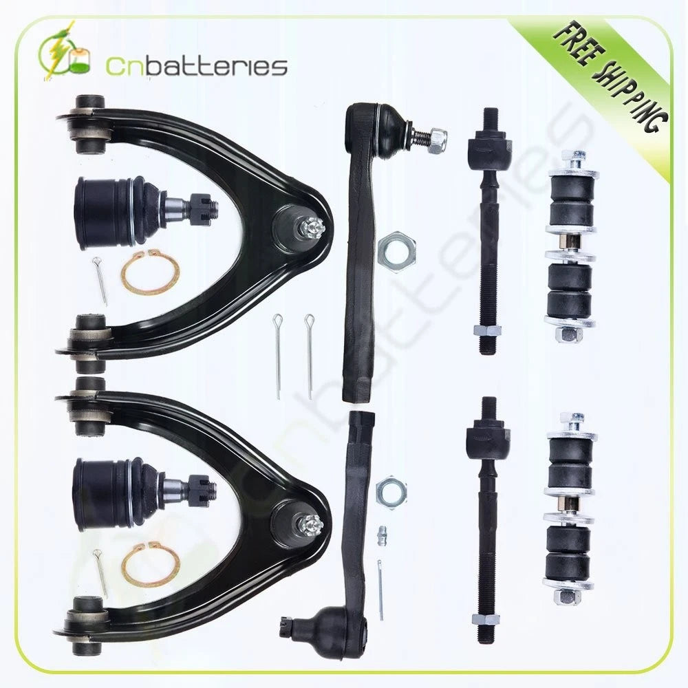 10PCS Front Lower Ball Joints Upper Control Arms for Honda Civic (1996–2002)