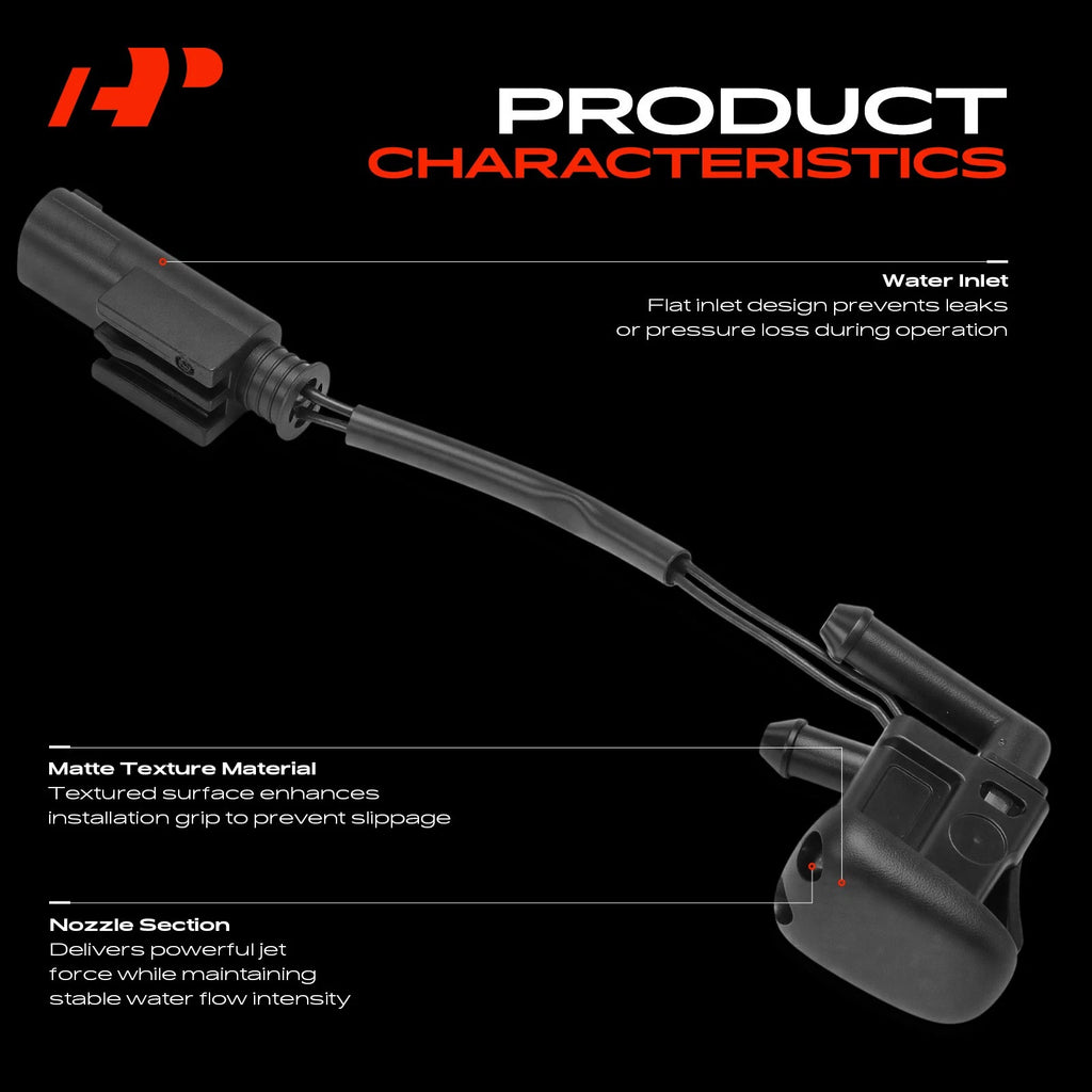 Windshield Washer Nozzle with Heating for BMW 525i