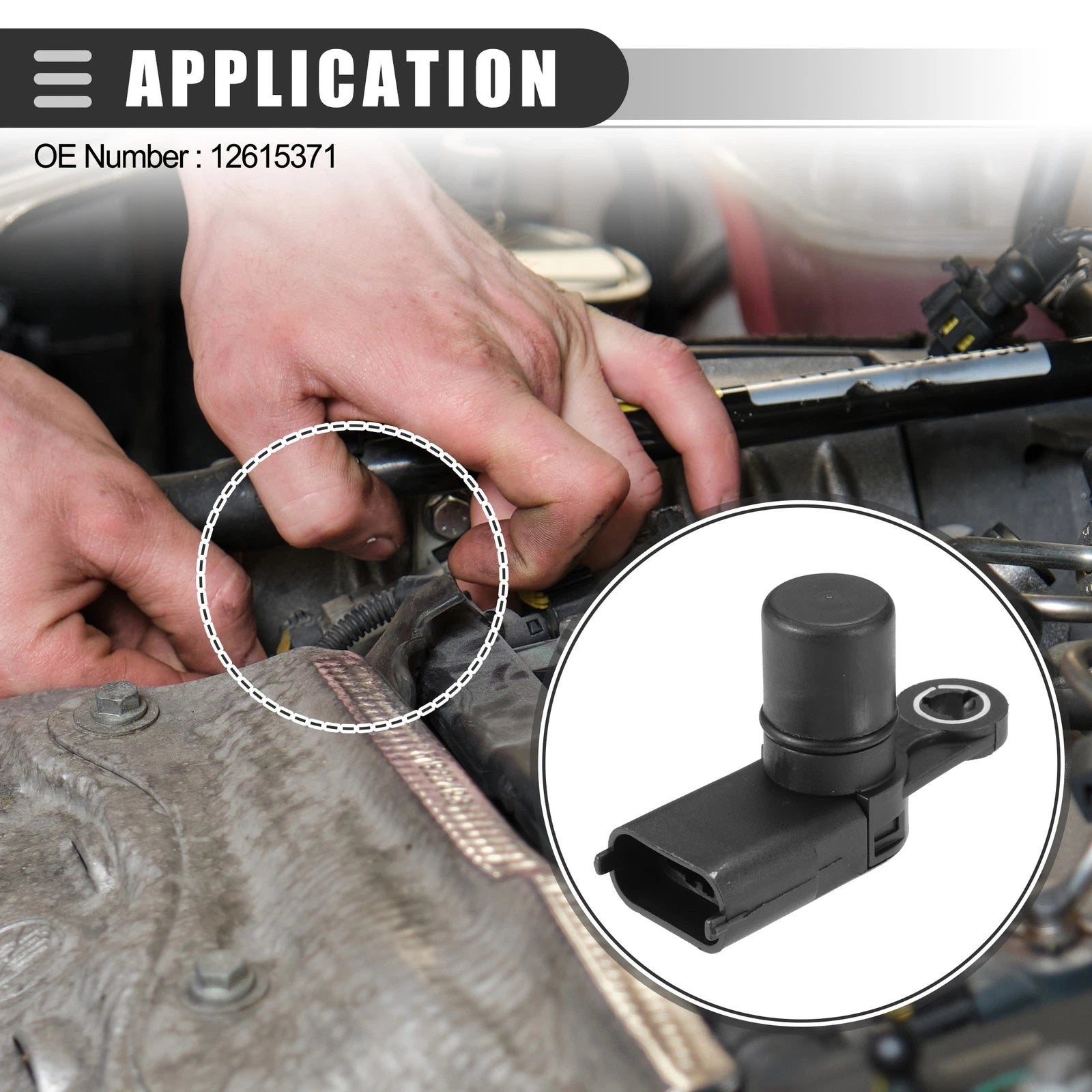 Set of 4 Camshaft Position Sensors for Buick LaCrosse (2010–2016) No. 12615371