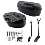 Ultimate Protection Gloss Black Saddlebags for Harley Low Rider El Diablo FXRST (2022–2022)