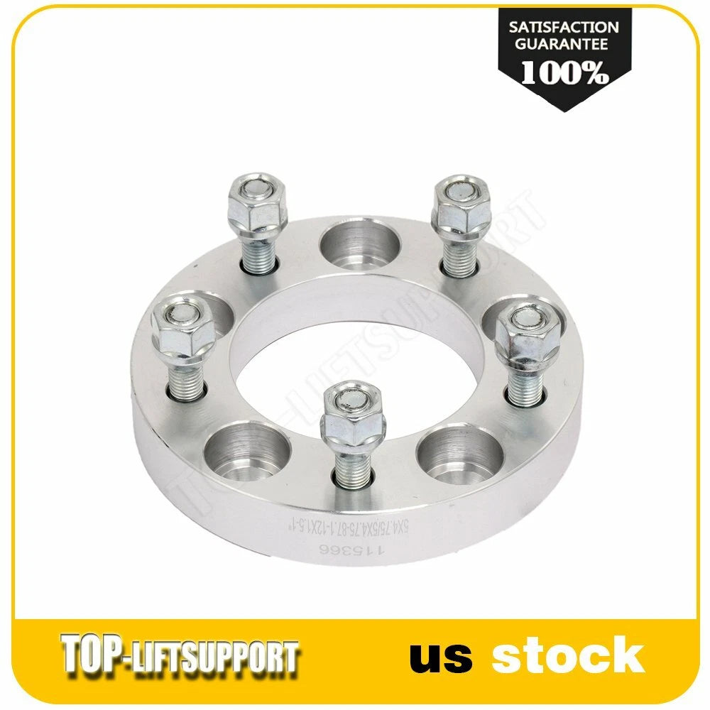 2X 1" Wheel Spacers for Chevrolet S10 Blazer Camaro Corvette