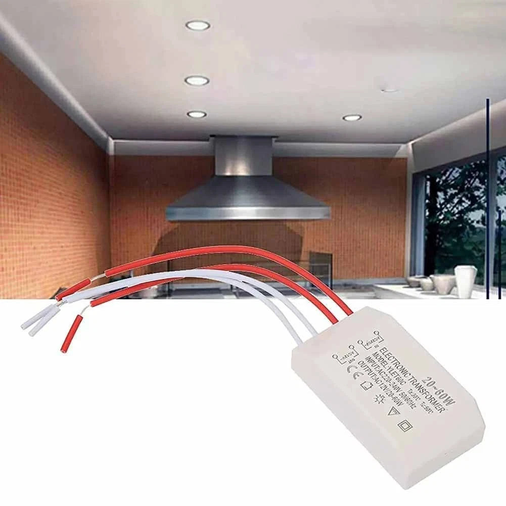 Power Electronic Transformer 220V to AC12V (20-60W)