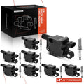 Set of 8 Ignition Coils & Iridium Spark Plugs for Silverado 1500 (2014–2019)