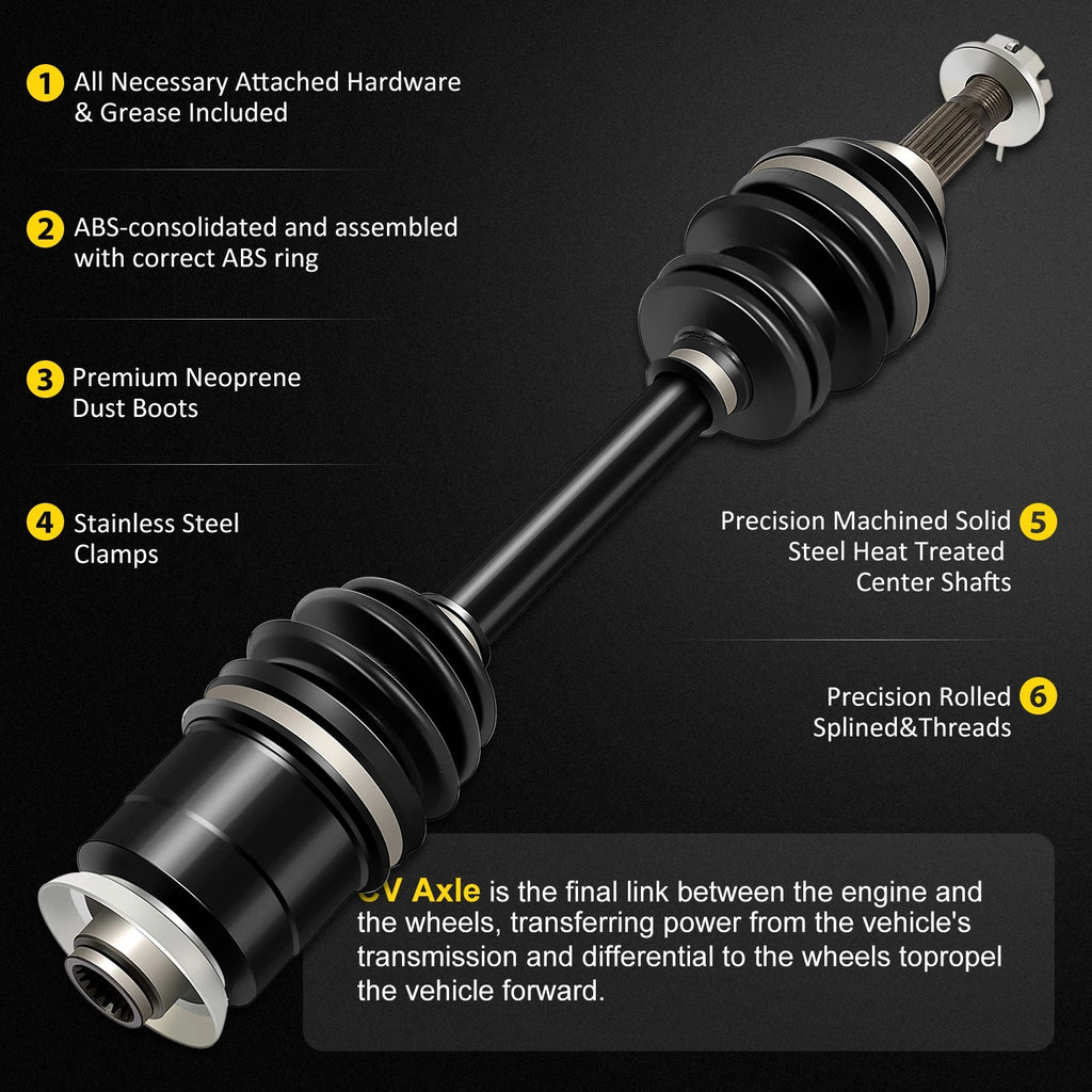 CV Axle Shaft Assembly for Arctic Cat 250 300 400 500 (1998–2001)