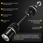CV Axle Shaft Assembly for Arctic Cat 250 300 400 500 (1998–2001)