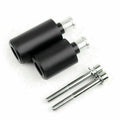 Frame Sliders Crash Protector for Yamaha FZ6 Fazer (2004–2008) No Cut Black