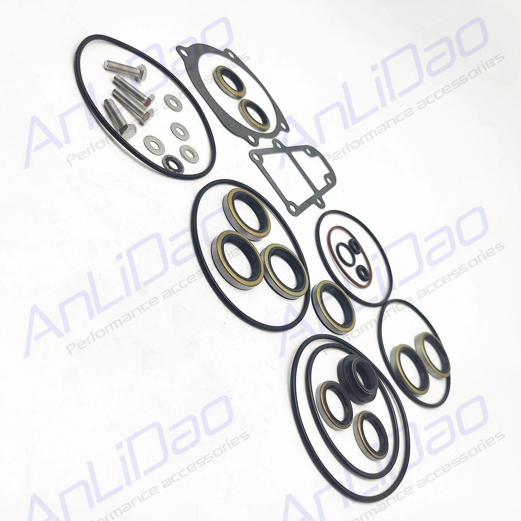 Gearcase Lower Unit Seal Kit for Johnson Evinrude (5006373, 5000411, 87600, 9-74106)