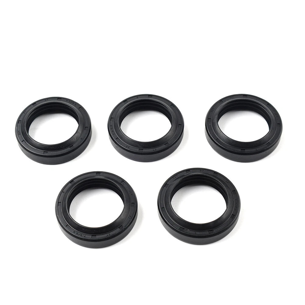 5PCS Fork Oil Seal 90756-028-000 for Honda S90 CS90 CL90 CT90 CB100 (1964–1976)