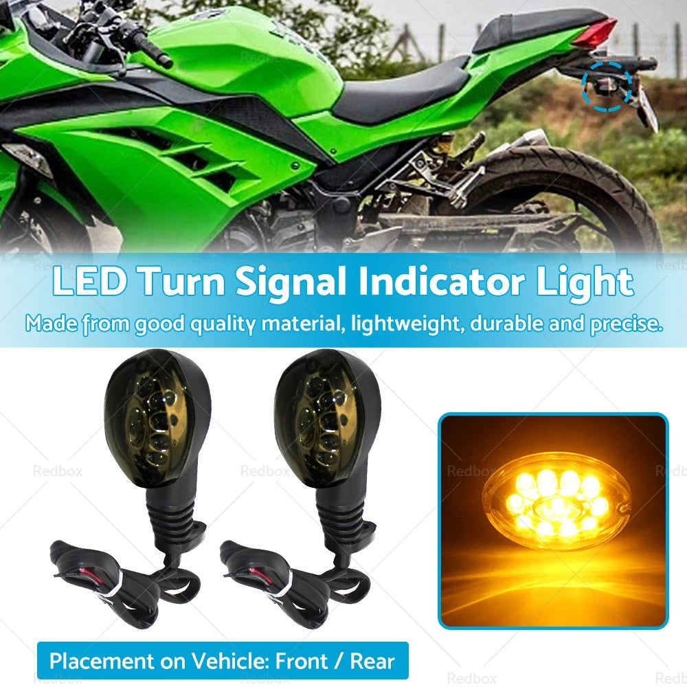 LED Turn Signal Indicator Light for Kawasaki Ninja 250R (2008–2012)