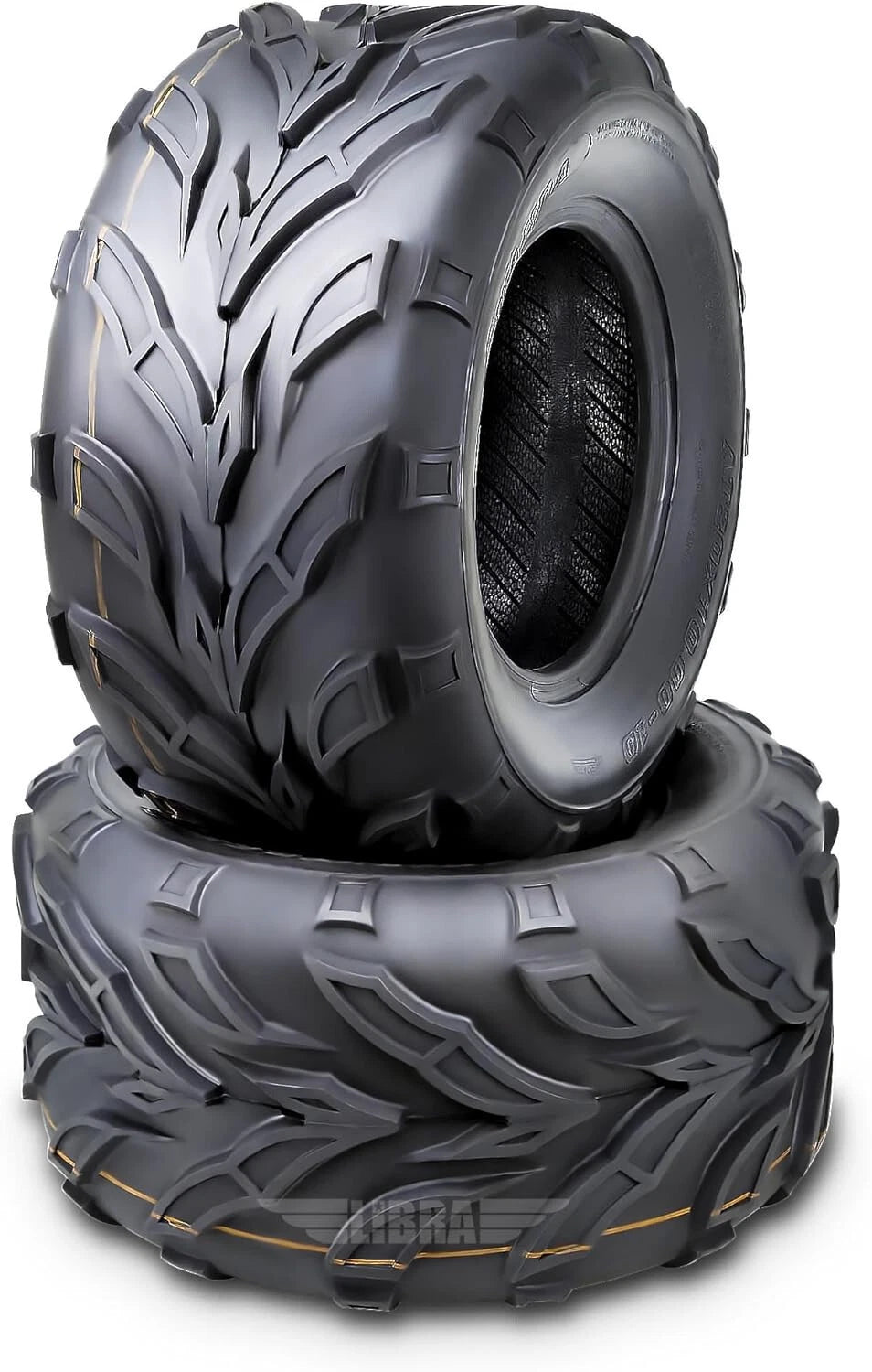 2 WANDA 20X10-10 ATV Tires for Kawasaki Mule 2520 (1993, 1995, 1997–2000)