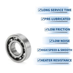 6900 Deep Groove Ball Bearing for Scooter Skateboard Wheel (10x22x6mm)