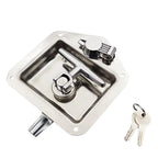 Folding T Handle Lock for Trailer RV Truck (304 Stainless Steel)