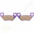Front and Rear Brake Pads for Arctic Cat 4x4 Automatic EFI 700 (2006–2015)