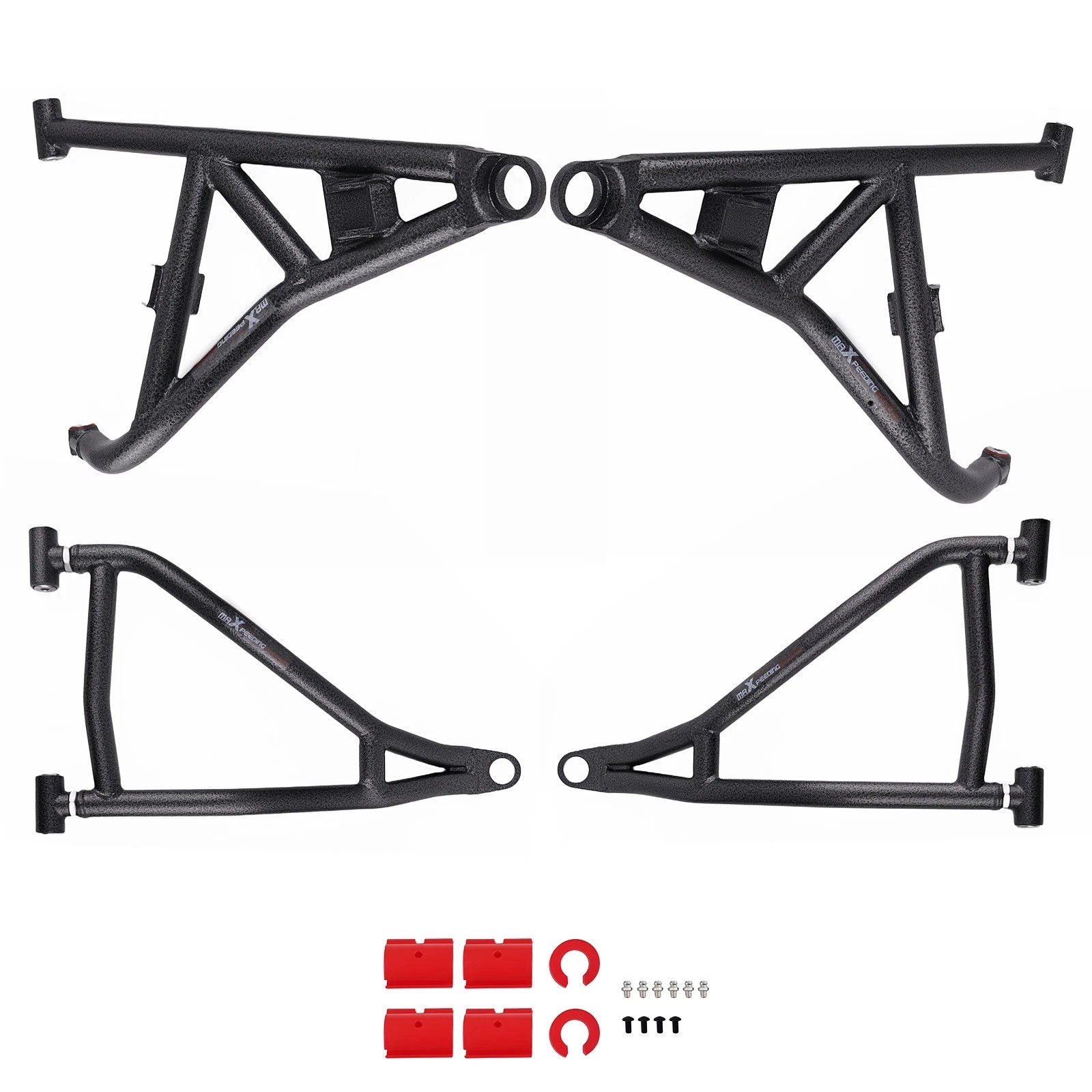 Steel Front Upper & Lower Control A-Arms for Polaris RZR XP 1000 Turbo (2014–2023)
