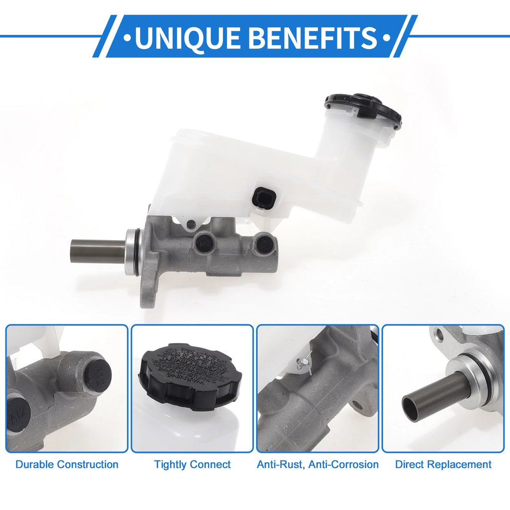 Brake Master Cylinder with Reservoir No. 46100T2JH01 for Honda Accord (2014–2018)