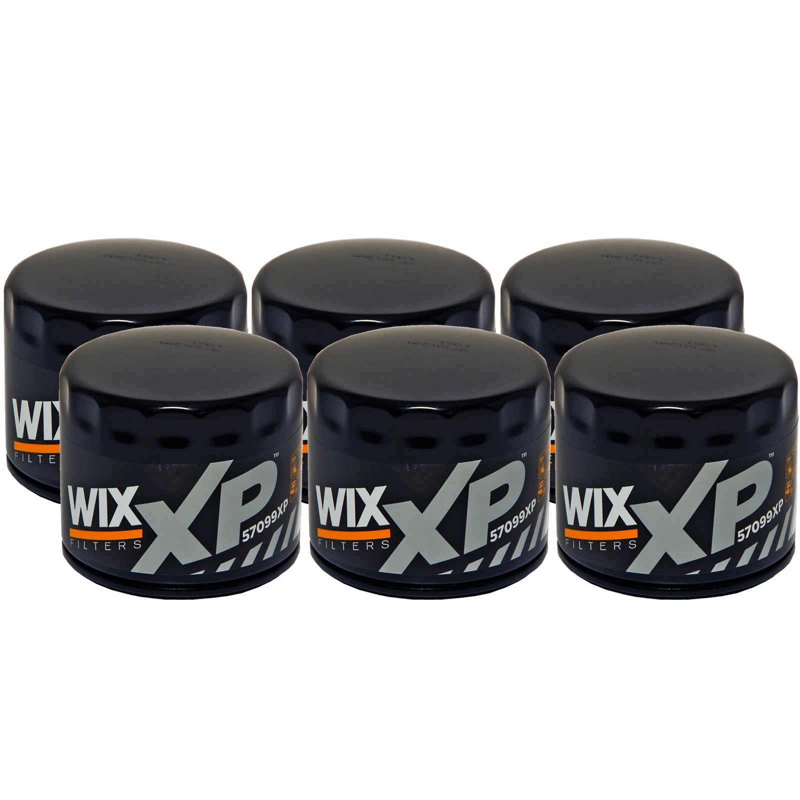 Set of 6 Wix XP Engine Oil Filters for Chevy GMC Old Pontiac (StdAsp)