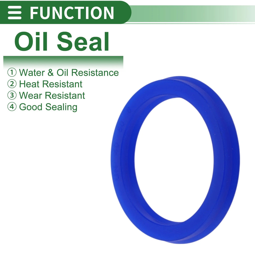 Set of 5 Oil Seal Rotary Shaft Seal 40x50x6mm High Pressure for Various Models