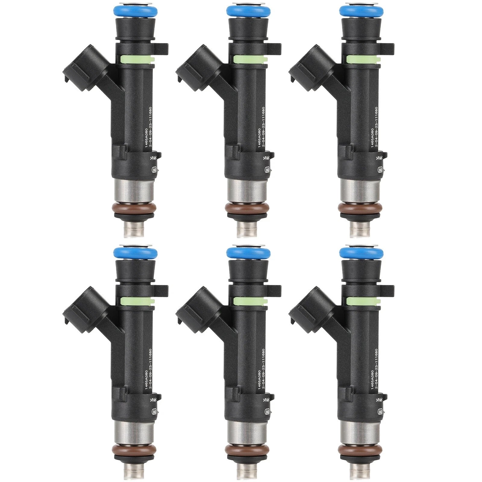 Set of 6 Fuel Injectors for Mitsubishi Outlander (2007–2013)