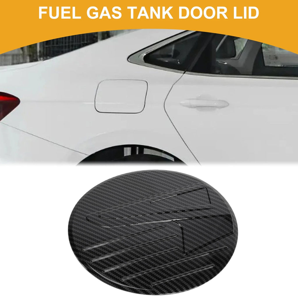 Fuel Tank Door Cap for Mazda CX-30 (2020–2025) Carbon Fiber Black