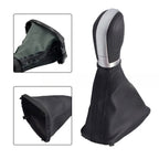 Black Shift Knob Gear with Boot Cover for Volkswagen Passat B7 CC (2006–2016)