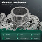 Alternator for Audi A3/A4/A4 Quattro/TT (2000–2006) LRA2256 11070N TG15C017 140A