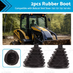 2X Rubber Steering Arm Boots for Bobcat 553 630 631 632 641 642 643 645