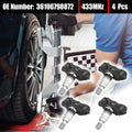 4pcs 433MHz Tire Pressure Monitor Sensor for BMW 335i 328i 435i
