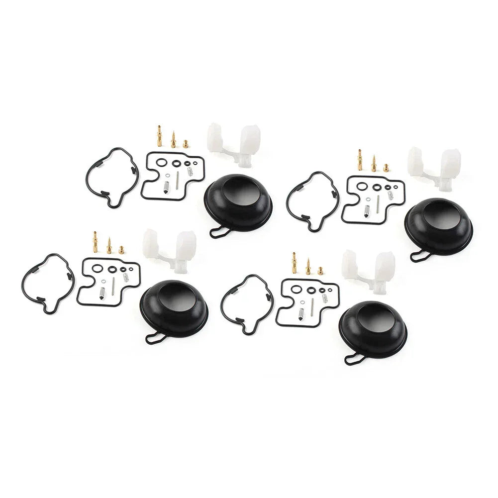 Carburetor Repair Kit Float Diaphragm 4 x Set for Honda CBR900RR (1996-1999)