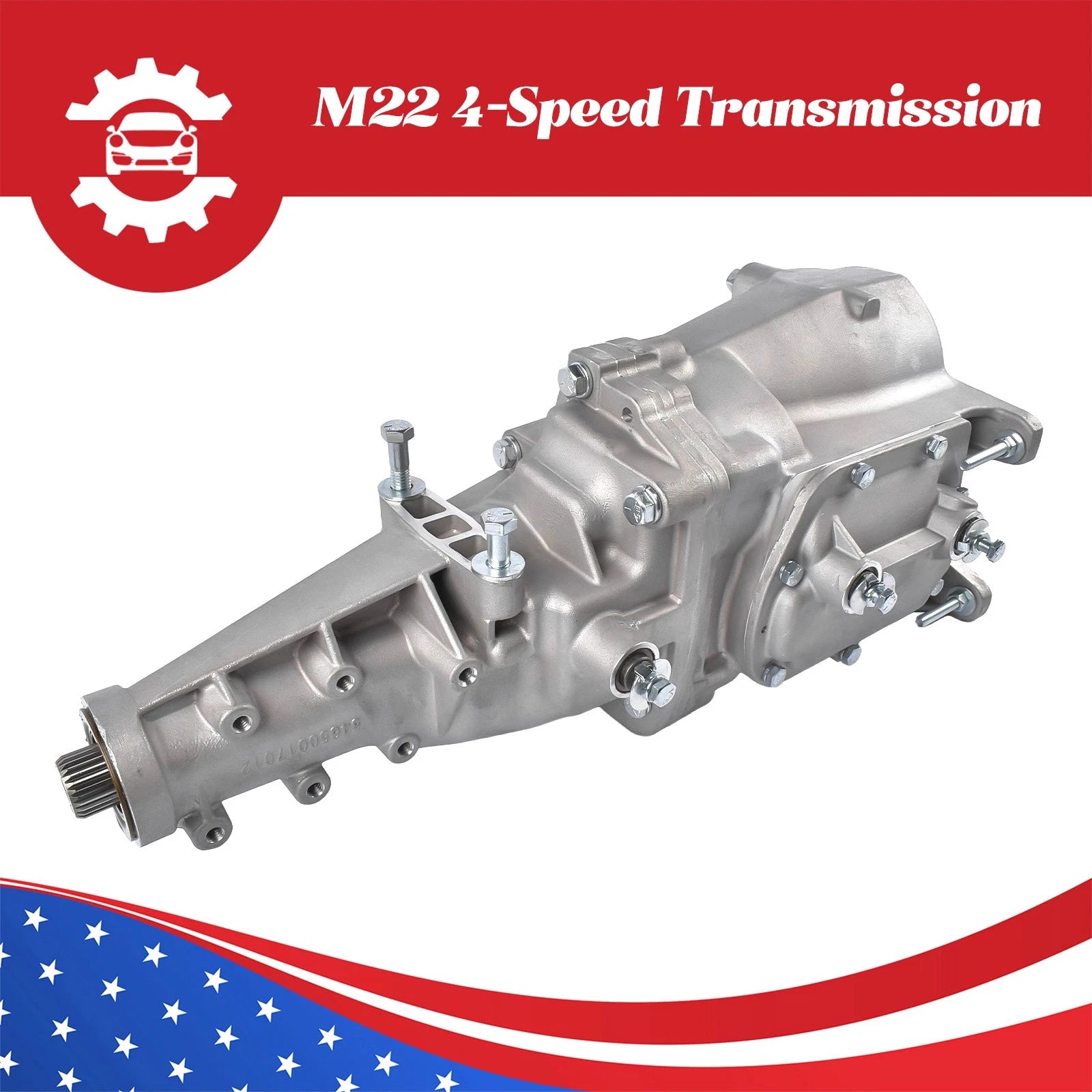 4-Speed Transmission for Pontiac (M22, 10 Spline)