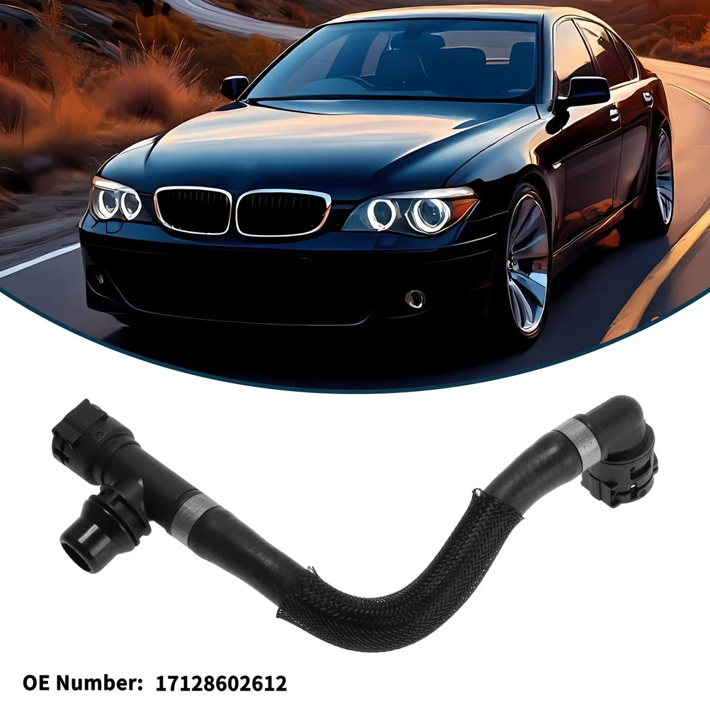 Radiator Hose 3.0T for BMW 540Li G38 Rubber Coolant Black