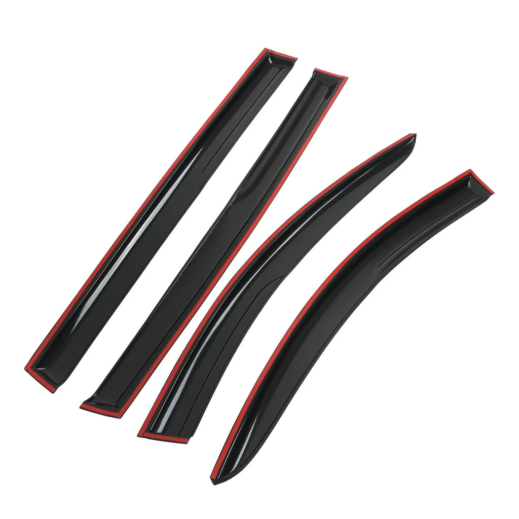 Set of 4 Window Visors for Toyota Sienna (2021–2024) Rain Guard Vent Shade