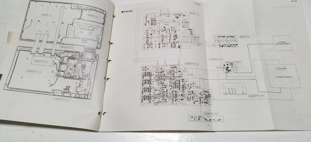 Service Manual for Yamaha MT120 (Vintage)