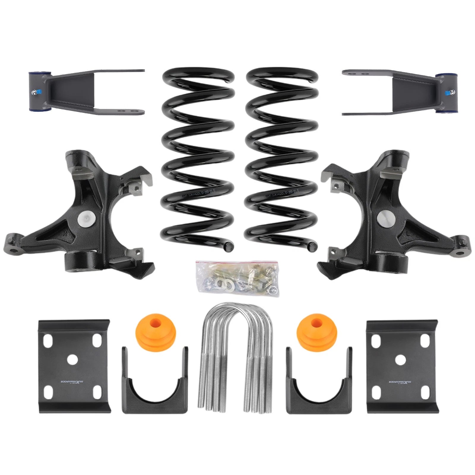 Front 5" & Rear 7-8" Drop Kit for Chevrolet GMC C1500 (1988–1998)