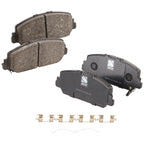 Brake Disc Rotors and Pads Kit for Honda Accord (2016–2017)