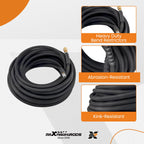 2 Wire Braid Pressure Washer Hose for High-Pressure Applications (100ft)
