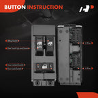Front Left Power Window Switch for Chevrolet Silverado 1500 2500 (1999-2002)
