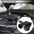 Engine Coolant Thermostat Housing Assembly for Audi Q7 (2007–2015) No. 059121111N