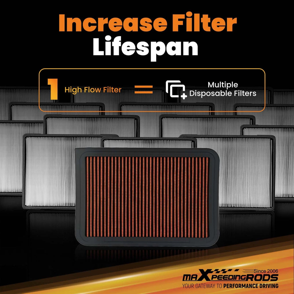 Air Filter 178010H080 for Toyota Alphard 2.4L (2010–2015) Panel Orange