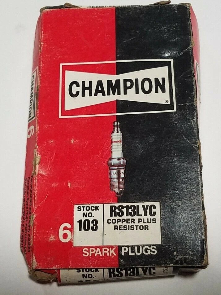 6 Pack Spark Plugs for Champion 103 RS13LYC