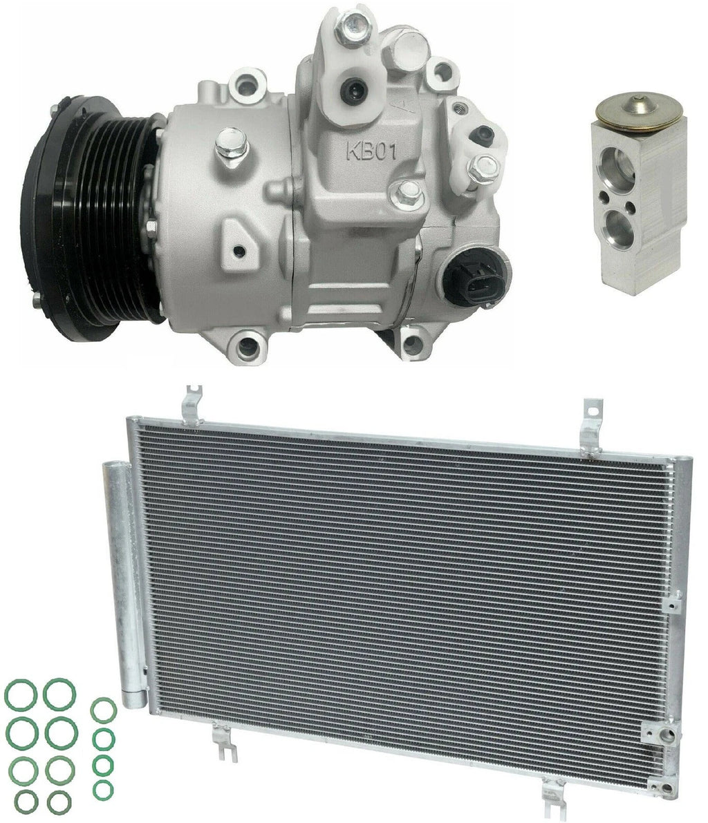 AC Compressor Kit With Condenser for Lexus GS460 4.6L (2009–2011)