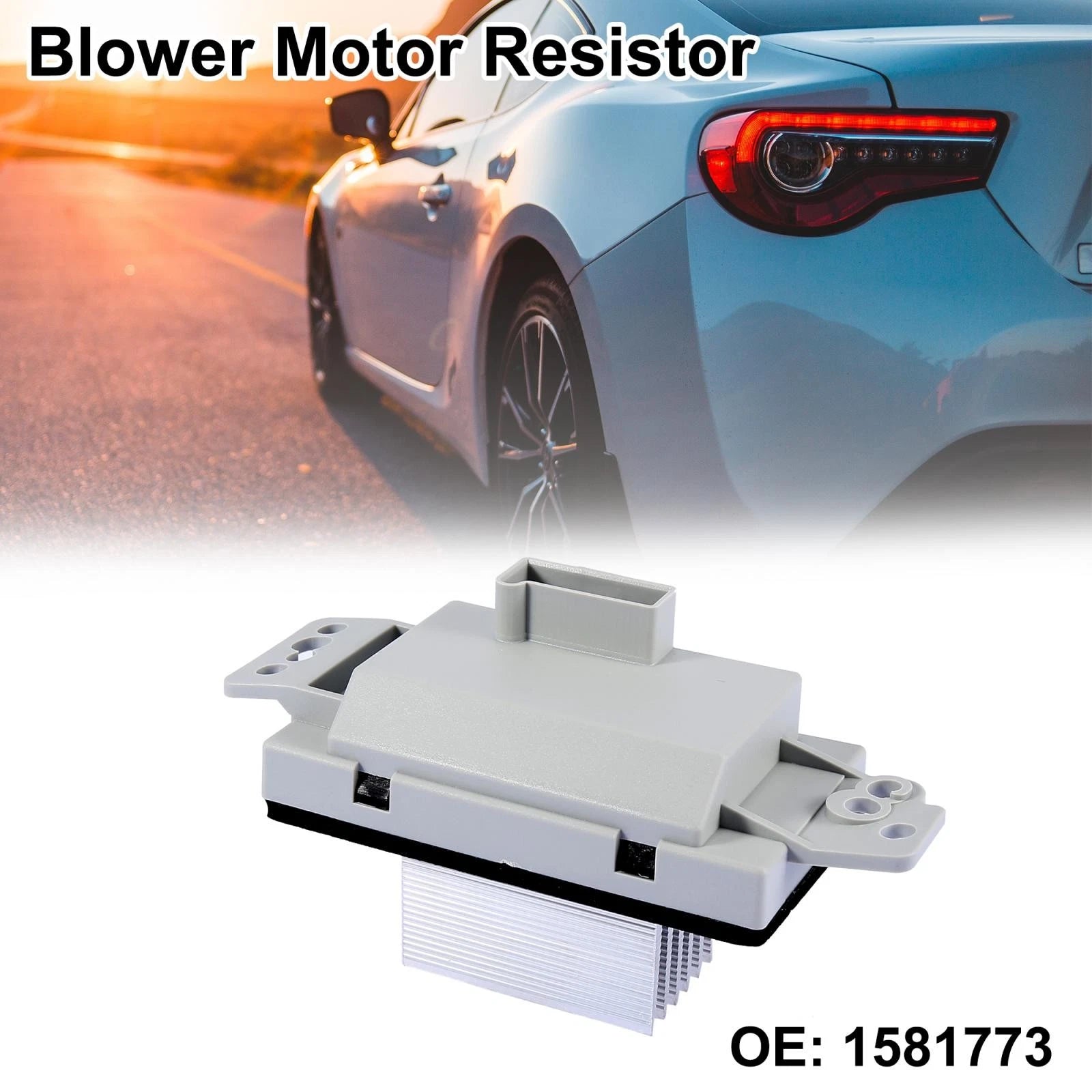 Blower Fan Motor Resistor for Chevrolet Avalanche, Tahoe, Silverado 1500 (2002–2006)