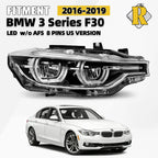 LED Headlight for BMW 3 Series F30 320i 340i 330i (2016–2019) Right Side