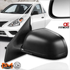 Left Manual Adjust Side Rear View Mirror for Nissan Versa (2012–2015)