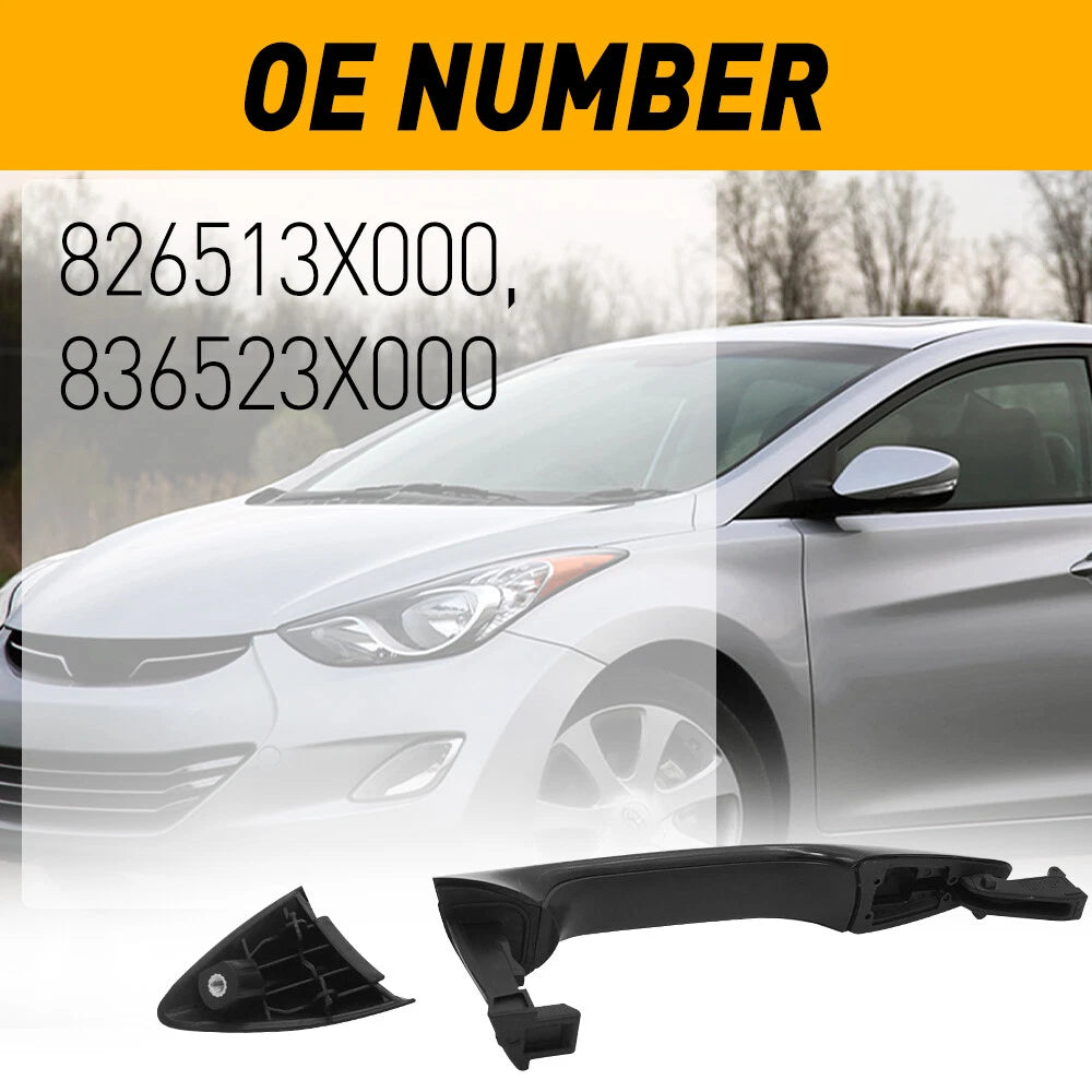 Exterior Door Handle for Hyundai Elantra (2011-2016) Rear Driver Side